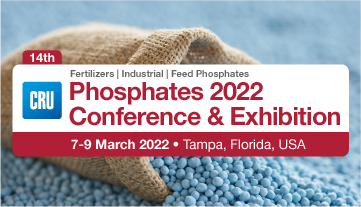 CRU Phosphates 2022
Conference & Exhibition
